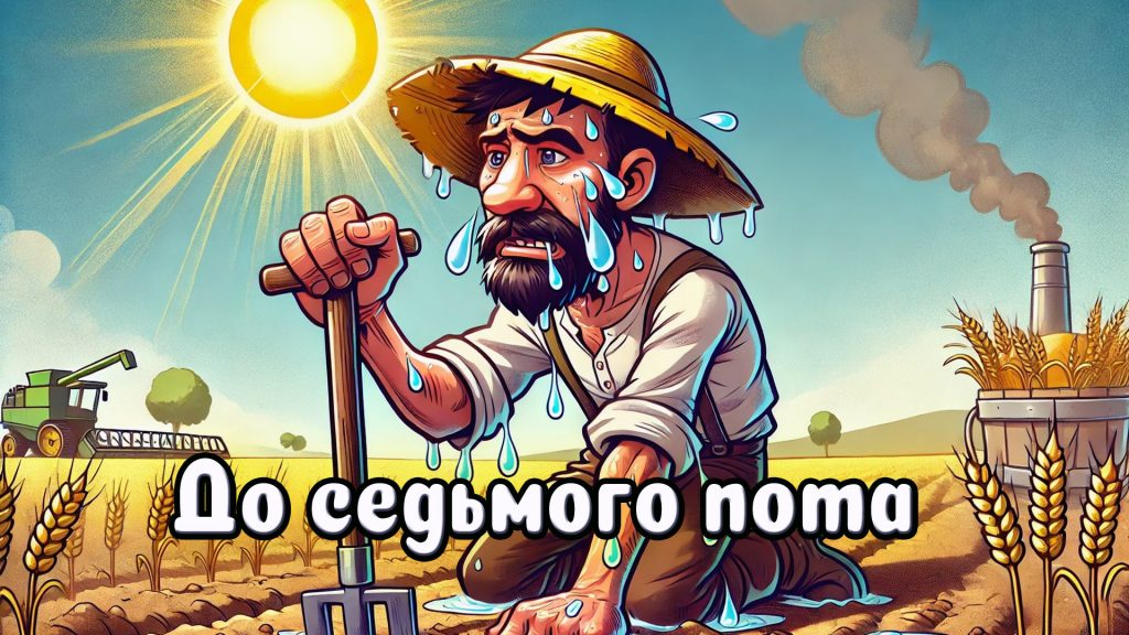 Фразеологизмы - "До седьмого пота"