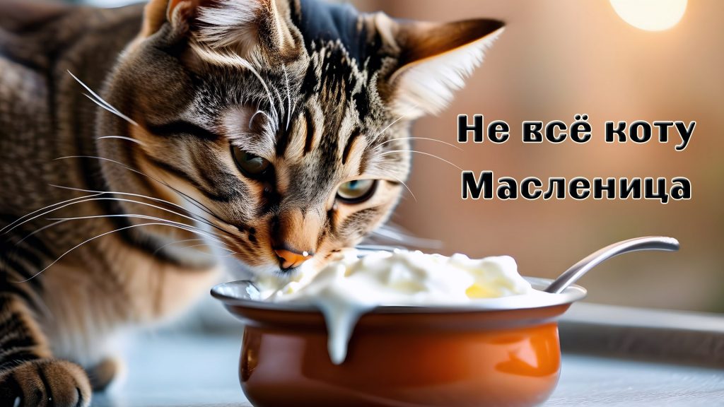 Пословица - Не всё коту Масленица