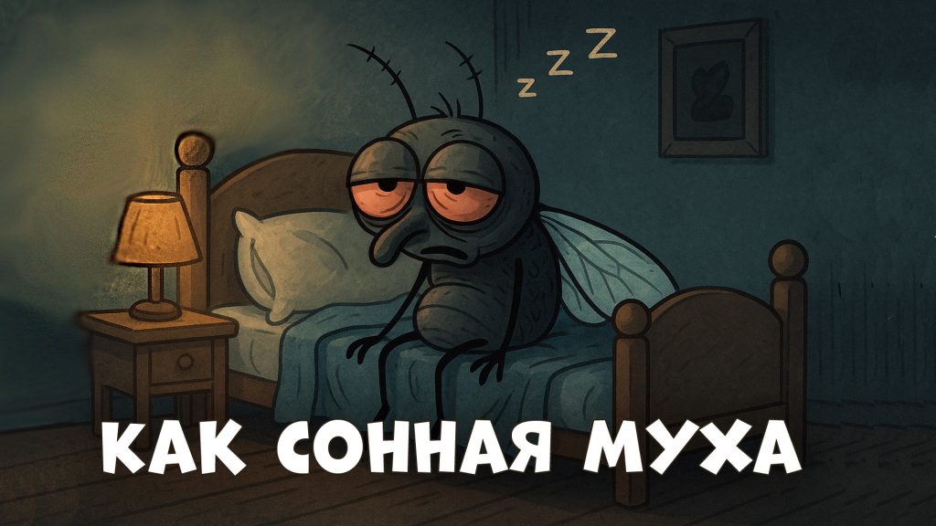 Как сонная муха - фразеологизм