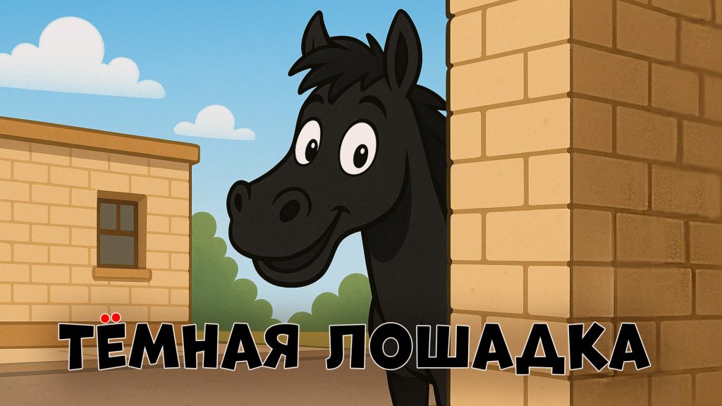 Фразеологизмы о животных: Тёмная лошадка