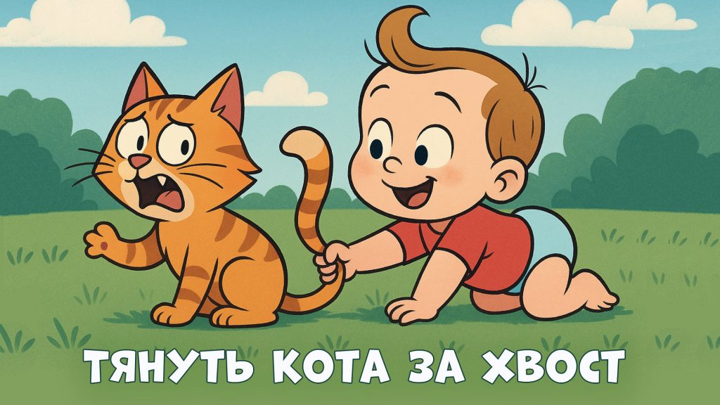Тянуть кота за хвост - русский фразеологизм